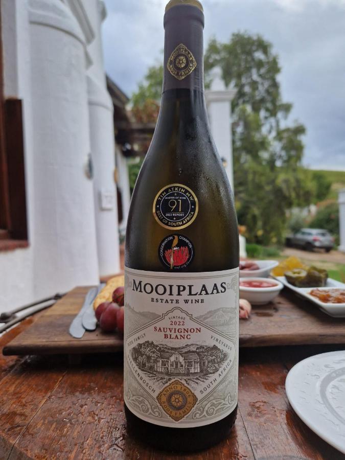 Apartmán Mooiplaas Wine Estate Stellenbosch Exteriér fotografie