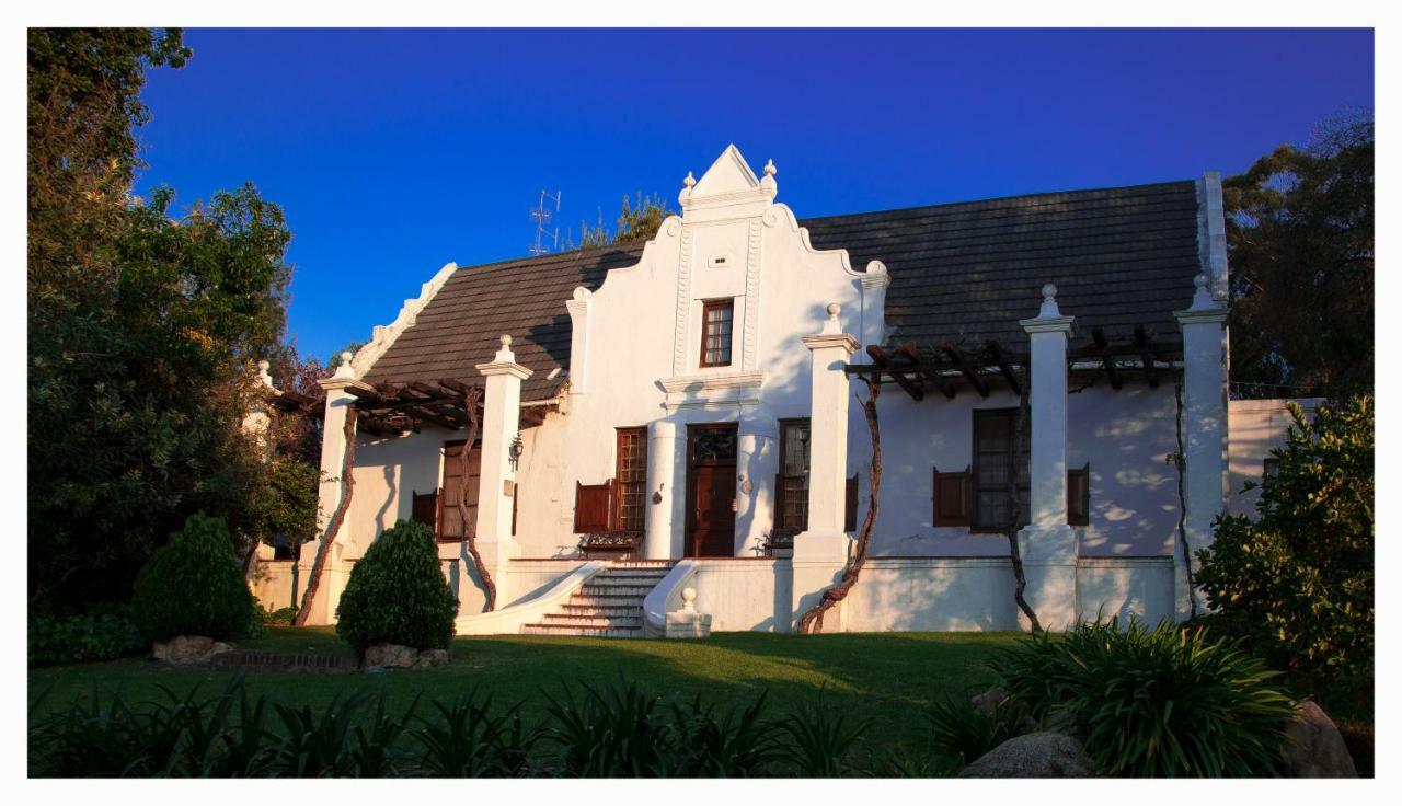 Apartmán Mooiplaas Wine Estate Stellenbosch Exteriér fotografie
